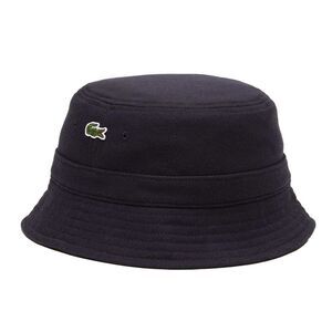 Lacoste Pique Bucket Hat / Black